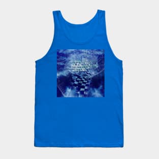 Mask and time spiral Tank Top